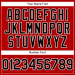 Personalized Red Black-White 3D Pattern Design Animal Cardinal Bird Authentic Baseball Jersey Team Custom Name and Number