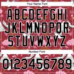 Personalized Red Black-White 3D Pattern Design Animal Crane Performance T-Shirt Team Custom Name and Number