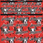 Personalized Red Black-White 3D Pattern Design Dogs Authentic Baseball Jersey Team Custom Name and Number
