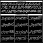 Personalized Red Black-White 3D Pattern Design Rave Splatter Authentic Baseball Jersey Team Custom Name and Number
