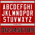 Personalized Red Black-White Authentic American Flag Fashion Baseball Jersey Team Custom Name and Number