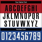 Personalized Red Black White-Royal Sublimation Dutch Flag Soccer Uniform Jersey Team Custom Name and Number