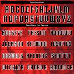 Personalized Red Black-White Sublimation Soccer Uniform Jersey