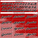 Personalized Red Black-White Triangle Shapes Authentic City Edition Basketball Jersey Team Custom Name and Number