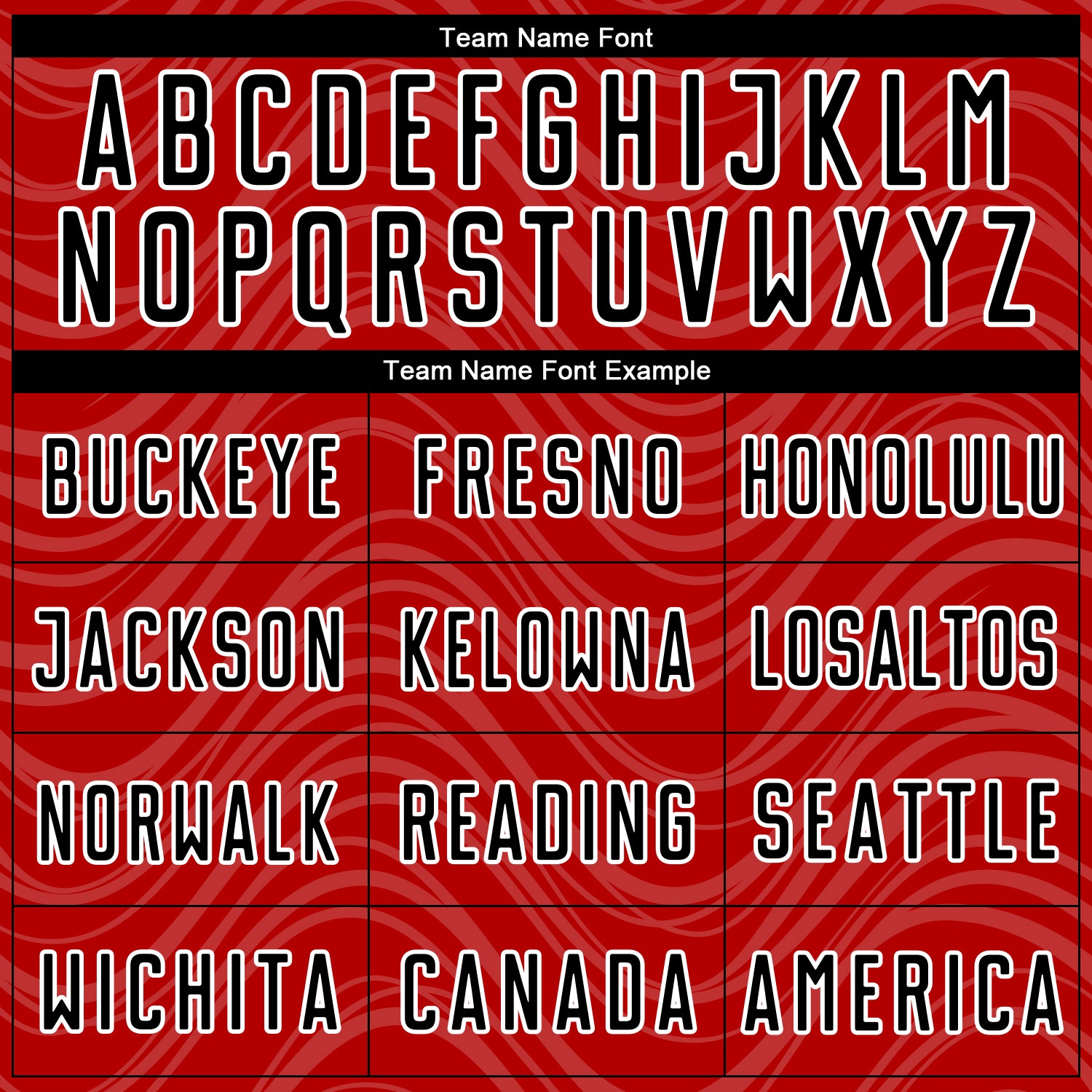 Personalized Red Black-White Wavy Lines Sublimation Soccer Uniform Jersey Team Custom Name and Number Personalized Red Black-White Wavy Lines Sublimation Soccer Uniform Jersey Team Custom Name and Number - Image 5