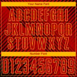 Personalized Red Black-Yellow Sublimation Soccer Uniform Jersey Team Custom Name and Number