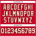 Personalized Red Cream-Black Authentic Throwback Basketball Jersey Team Custom Name and Number
