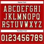 Personalized Red Cream-Black Mesh Authentic Football Jersey Team Custom Name and Number