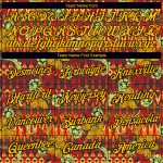 Personalized Red Gold-Black 3D Pattern Floral Design Performance T-Shirt Team Custom Name and Number