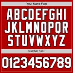 Personalized Red Gray-Black Line Authentic Baseball Jersey Team Custom Name and Number