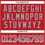 Personalized Red Gray-White Authentic Drift Fashion Baseball Jersey Team Custom Name and Number