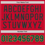 Personalized Red Hunter Green-Neon Green Authentic Throwback Basketball Jersey Team Custom Name and Number