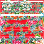 Personalized Red Kelly Green-White 3D Pattern Design Northeast China Big Flower Authentic Baseball Jersey
