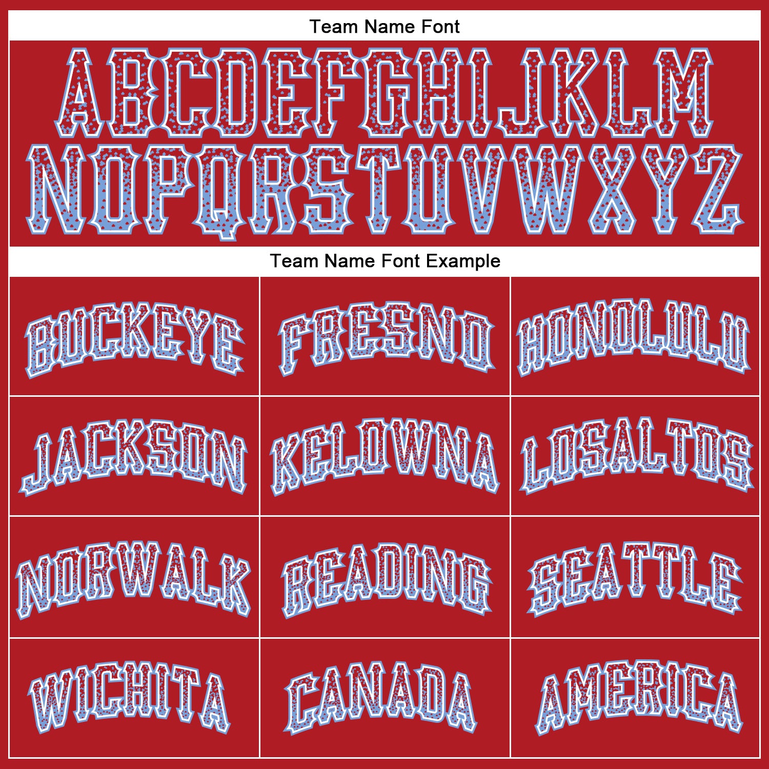 Personalized Red Light Blue-White Authentic Drift Fashion Baseball Jersey Team Custom Name and Number Personalized Red Light Blue-White Authentic Drift Fashion Baseball Jersey Team Custom Name and Number - Image 4