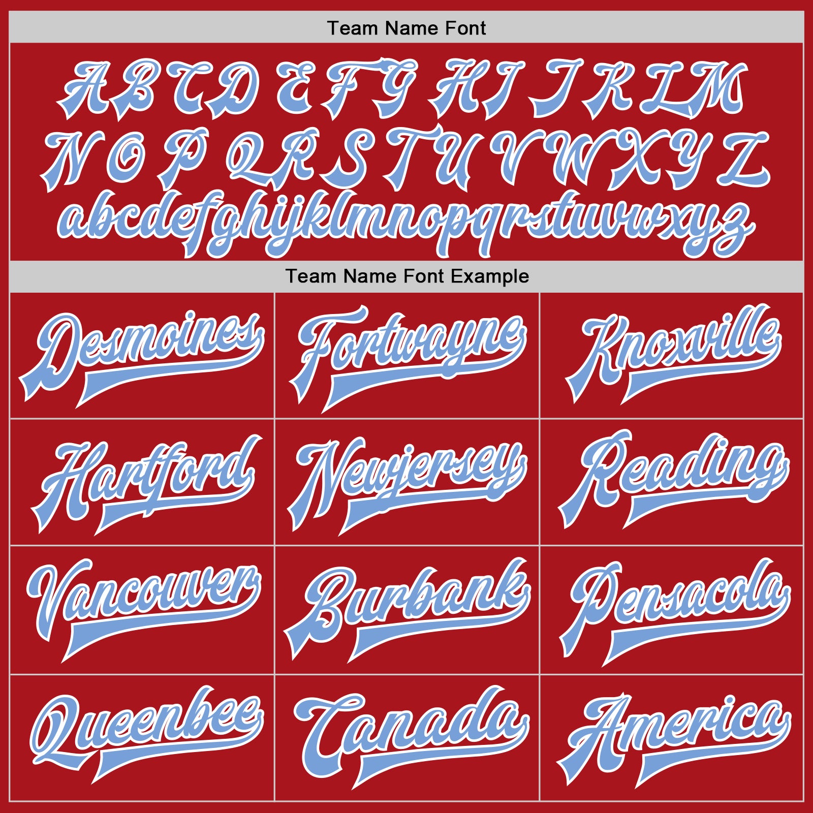 Personalized Red Light Blue-White Bomber Full-Snap Varsity Letterman Two Tone Jacket Team Custom Name and Number Personalized Red Light Blue-White Bomber Full-Snap Varsity Letterman Two Tone Jacket Team Custom Name and Number - Image 4