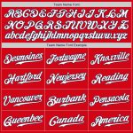 Personalized Red Navy-White Authentic Throwback Rib-Knit Baseball Jersey Shirt Team Custom Name and Number