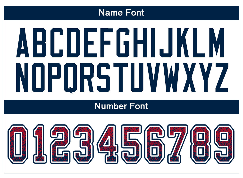 Personalized Red Navy-White Mesh Drift Fashion Football Jersey Team Custom Name and Number Personalized Red Navy-White Mesh Drift Fashion Football Jersey Team Custom Name and Number - Image 4