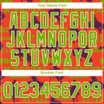 Personalized Red Neon Green-White 3D Pattern Design Cowboy Rodeo Performance T-Shirt Team Custom Name and Number