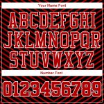 Personalized Red Red-Black Round Neck Sublimation Basketball Suit Jersey Team Custom Name and Number