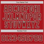 Personalized Red Red-Kelly Green Authentic Baseball Jersey Team Custom Name and Number