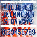 Personalized Red Royal-White 3D American Flag Patriotic Authentic Baseball Jersey Team Custom Name and Number