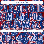 Personalized Red Royal-White 3D American Flag Patriotic Performance T-Shirt