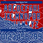 Personalized Red Royal-White 3D Pattern Design Jellyfish Authentic Basketball Jersey Team Custom Name and Number