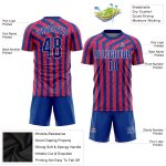 Personalized Red Royal-White Sublimation Soccer Uniform Jersey Team Custom Name and Number