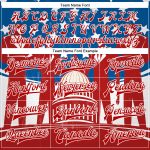 Personalized Red US Navy Blue-Royal American Flag Fashion United States Congress Building 3D Pattern Design Bomber Full-Snap Varsity Letterman Jacket Team Custom Name and Number