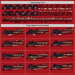 Personalized Red Vintage USA Flag-Black Authentic Baseball Jersey Team Custom Name and Number