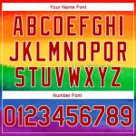 Personalized Red White 3D Pattern Design Rainbow For Pride Month Love Is Love LGBT Authentic Basketball Jersey Team Custom Name and Number