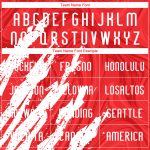 Personalized Red White Abstract Fragment Art Sublimation Volleyball Uniform Jersey Team Custom Name and Number