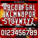 Personalized Red White-Black 3D Pattern Design Sailing Boats Authentic Baseball Jersey Team Custom Name and Number