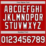 Personalized Red White-Black Authentic Sleeveless Baseball Jersey
