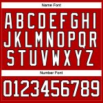 Personalized Red White-Black Hockey Lace Neck Jersey Team Custom Name and Number