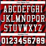 Personalized Red White-Black Round Neck Sublimation Basketball Suit Jersey