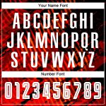 Personalized Red White-Black Sublimation Soccer Uniform Jersey
