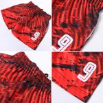Personalized Red White-Black Sublimation Soccer Uniform Jersey