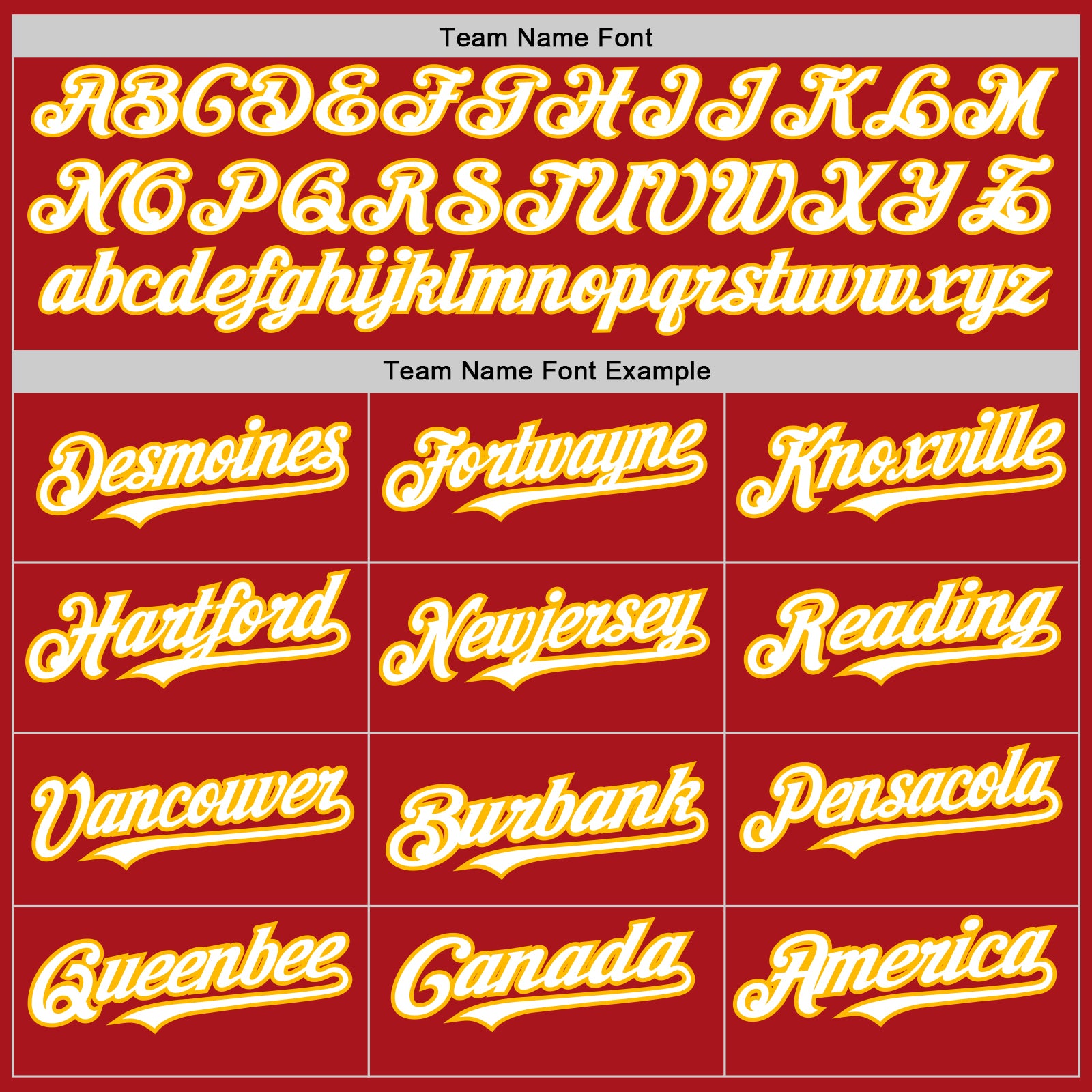 Personalized Red White-Gold 3 Colors Arm Shapes Authentic Baseball Jersey Team Custom Name and Number Personalized Red White-Gold 3 Colors Arm Shapes Authentic Baseball Jersey Team Custom Name and Number - Image 5
