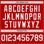 Personalized Red White-Gold Authentic Throwback Baseball Jersey Team Custom Name and Number