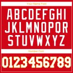 Personalized Red White-Gold Authentic Throwback Rib-Knit Baseball Jersey Shirt Team Custom Name and Number