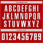 Personalized Red White-Gray Authentic Baseball Jersey Team Custom Name and Number