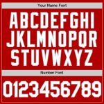 Personalized Red White-Gray Authentic Throwback Baseball Jersey Team Custom Name and Number