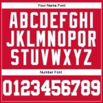 Personalized Red White-Gray Authentic Throwback Basketball Jersey