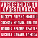Personalized Red White-Gray Authentic Throwback Basketball Jersey Team Custom Name and Number