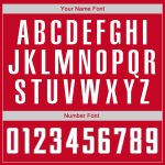 Personalized Red White-Gray Authentic Throwback Rib-Knit Baseball Jersey Shirt Team Custom Name and Number