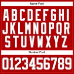 Personalized Red White-Gray Hockey Lace Neck Jersey Team Custom Name and Number