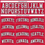 Personalized Red White-Green Authentic Throwback Basketball Jersey Team Custom Name and Number