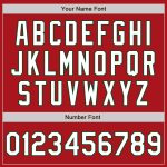 Personalized Red White-Green Bomber Full-Snap Varsity Letterman Two Tone Jacket Team Custom Name and Number