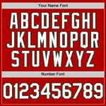 Personalized Red White-Kelly Green Authentic Sleeveless Baseball Jersey Team Custom Name and Number